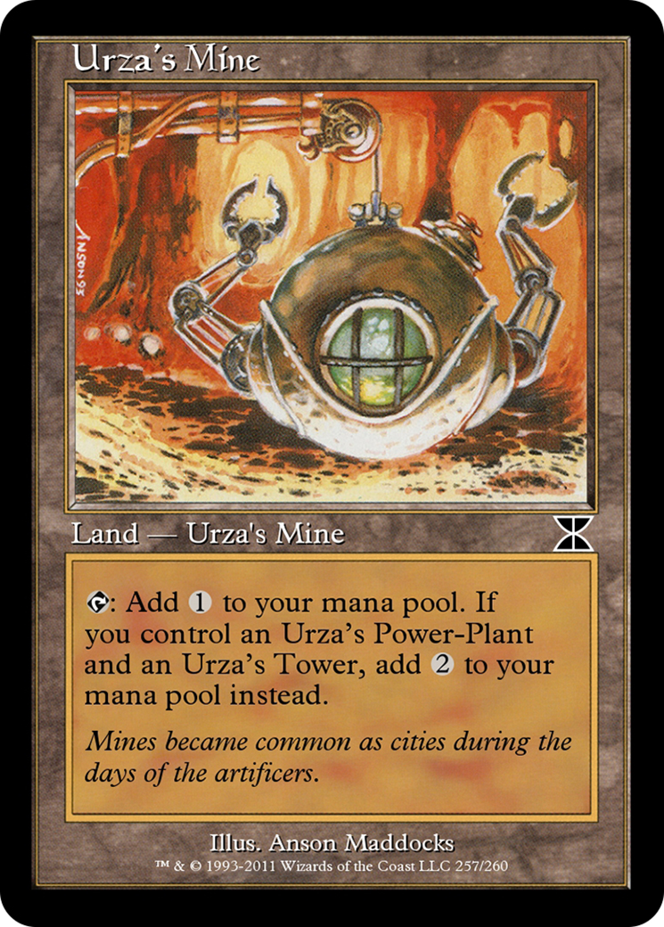 Urza's Mine (ME4-257C) - Masters Edition IV Foil