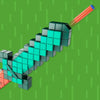 Nerf - Minecraft Diamond Sword Dart Blaster