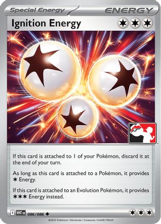 Ignition Energy 086/086  - Holofoil Prize Pack Series Cards - Uncommon