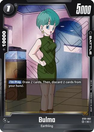 Bulma (ST01-062) - Story Booster 01 Holofoil