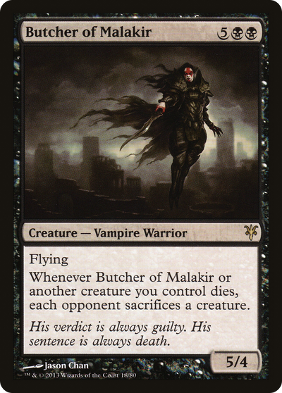 Butcher of Malakir (DDK-018) - Duel Decks: Sorin vs. Tibalt