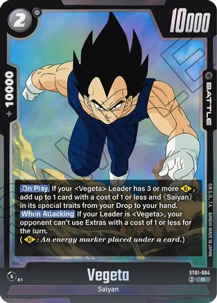 Vegeta - ST01-064 (ST01-064) - Story Booster 01 Holofoil