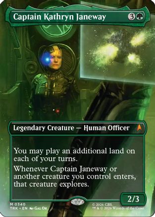 Captain Kathryn Janeway (Borderless) (TRK-340) - Star Trek
