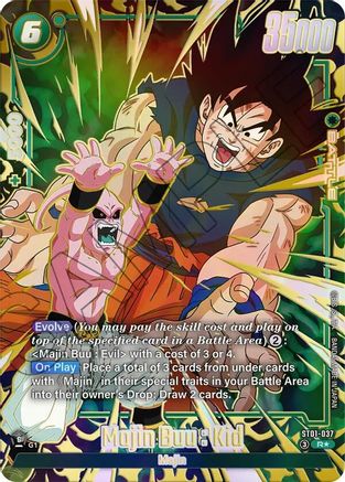 Majin Buu : Kid - ST01-037 (Alternate Art) (ST01-037) - Story Booster 01 Holofoil