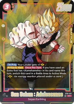 Son Gohan : Adolescence - ST01-011 (ST01-011) - Story Booster 01 Holofoil