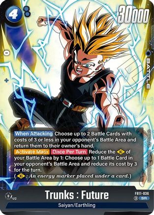 Trunks : Future - FB11-036 (FB11-036) - Brightness of Hope Holofoil