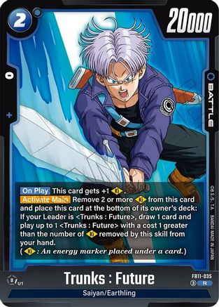 Trunks : Future - FB11-035 (FB11-035) - Brightness of Hope Holofoil