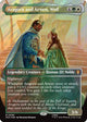 Aragorn and Arwen, Wed (Borderless) (Surge Foil) (HOB-068) - The Hobbit Foil