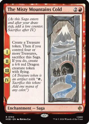 The Misty Mountain Cold (HOB-104) - The Hobbit Foil