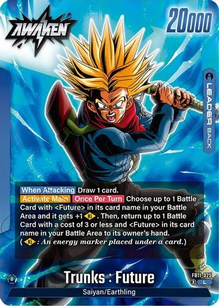 Trunks : Future/Son Gohan : Future // Trunks : Future (FB11-025) - Brightness of Hope
