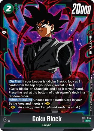 Goku Black - FB11-054 (FB11-054) - Brightness of Hope Holofoil