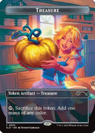 Treasure Token (SLD-2820) - Secret Lair Drop Series Foil