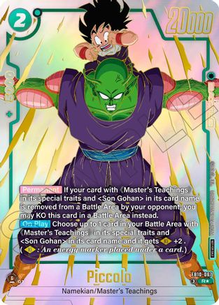 Piccolo - FB10-067 (Limited Pack 26-27 WAVE2) (FB10-068) - Tournament and Championship Promos Holofoil