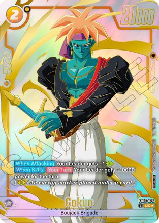Gokua - FB10-076 (Limited Pack 26-27 WAVE2) (FB10-076) - Tournament and Championship Promos Holofoil