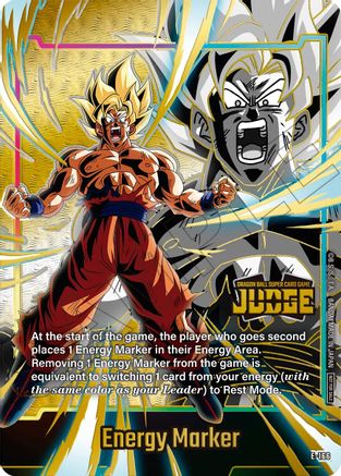 Energy Marker (E-166) (Judge) (E-166) - Fusion World Energy Markers Holofoil