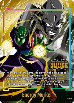 Energy Marker (E-168) (Judge) (E-168) - Fusion World Energy Markers Holofoil