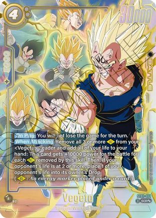 Vegeta - ST01-071 (Super Alternate Art) (ST01-071) - Story Booster 01 Holofoil