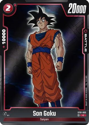 Son Goku - ST01-003 (ST01-003) - Story Booster 01 Holofoil