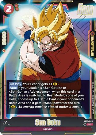 Son Goku - ST01-004 (ST01-004) - Story Booster 01 Holofoil