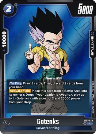 Gotenks - ST01-020 (ST01-020) - Story Booster 01 Holofoil
