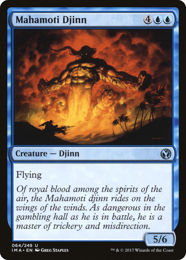 Mahamoti Djinn (IMA-064) - Iconic Masters Foil