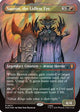 Sauron, the Lidless Eye (Borderless) (Surge Foil) (HOC-077) - The Hobbit: Eternal-Legal Foil