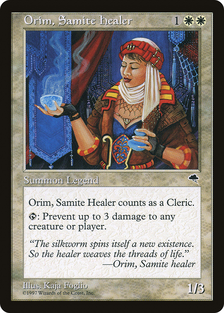 Orim, Samite Healer (TMP-033) - Tempest