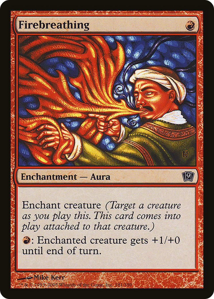 Firebreathing (9ED-181) - 9th Edition Foil