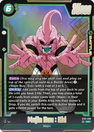Majin Buu : Kid - ST01-038 (ST01-038) - Story Booster 01 Holofoil