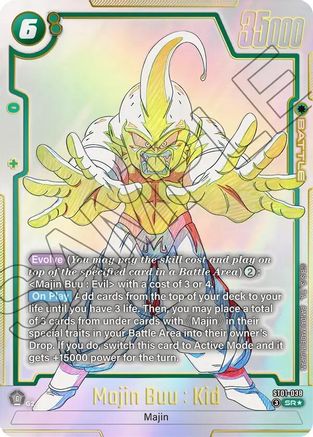 Majin Buu : Kid - ST01-038 (Alternate Art) (ST01-038) - Story Booster 01 Holofoil