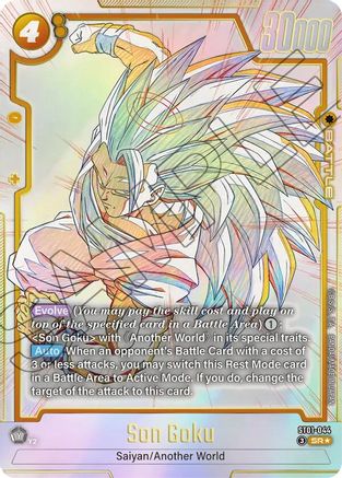Son Goku - ST01-044 (Alternate Art) (ST01-044) - Story Booster 01 Holofoil