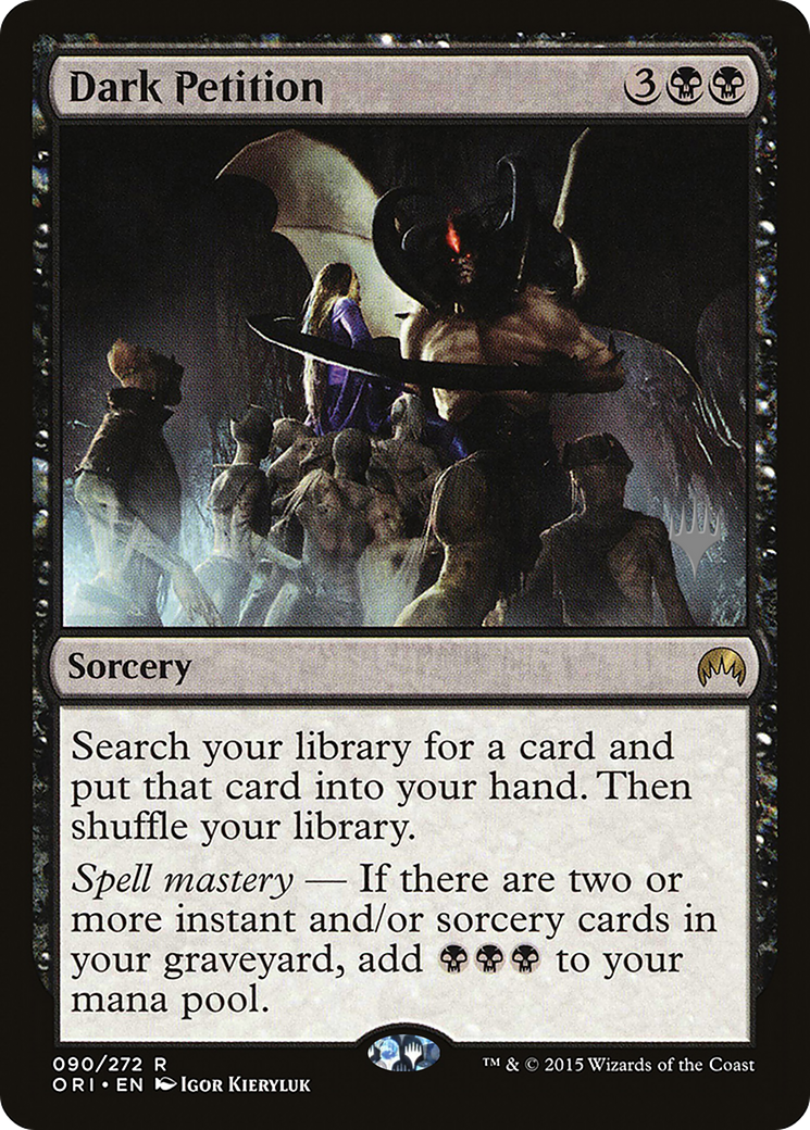 Dark Petition (PPKHM-090) - Magic Origins Promos