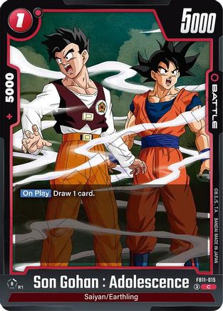 Son Gohan : Adolescence - FB11-015 (FB11-015) - Brightness of Hope