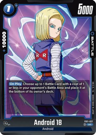 Android 18 (FB11-027) - Brightness of Hope