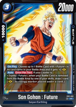 Son Gohan : Future - FB11-032 (FB11-032) - Brightness of Hope Holofoil