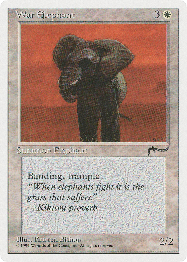 War Elephant (CHR-) - Chronicles