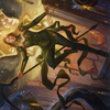 Sigarda, Champion of Light // Sigarda, Champion of Light (AMID-068) - Midnight Hunt Art Series (Borderless) Foil
