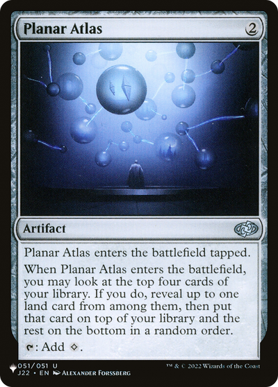 Planar Atlas (LIST-051/051) - The List