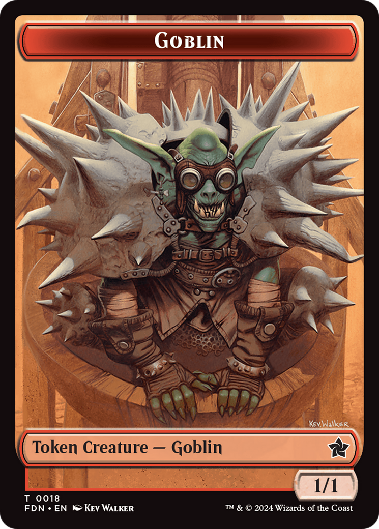 Goblin (TFDN-018) - Foundations Tokens