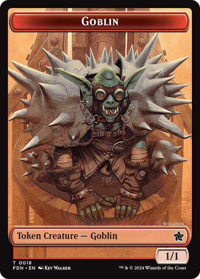 Goblin (TFDN-018) - Foundations Tokens