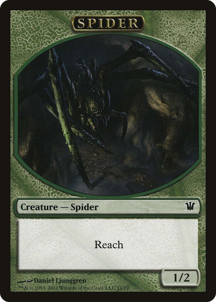 Spider Token (ISD-011) - Innistrad Tokens
