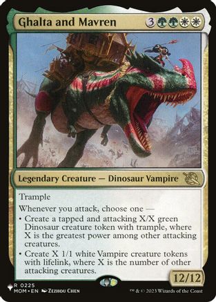 Ghalta and Mavren (LIST-225) - The List Reprints