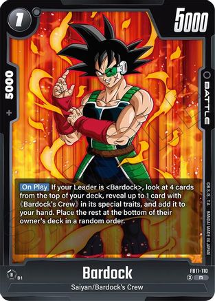 Bardock - FB11-110 (FB11-110) - Brightness of Hope Holofoil