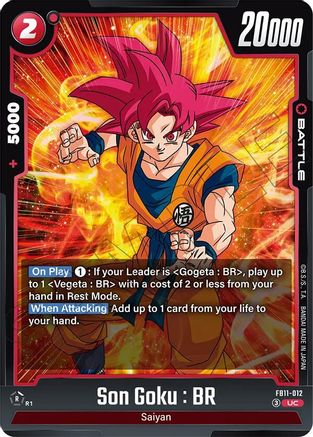 Son Goku : BR (FB11-012) - Brightness of Hope