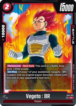 Vegeta : BR (FB11-023) - Brightness of Hope Holofoil
