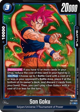 Son Goku - FB11-029 (FB11-029) - Brightness of Hope Holofoil