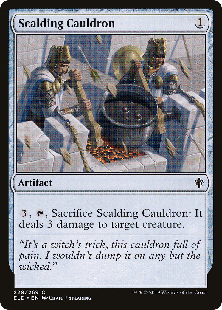 Scalding Cauldron (ELD-229) - Throne of Eldraine