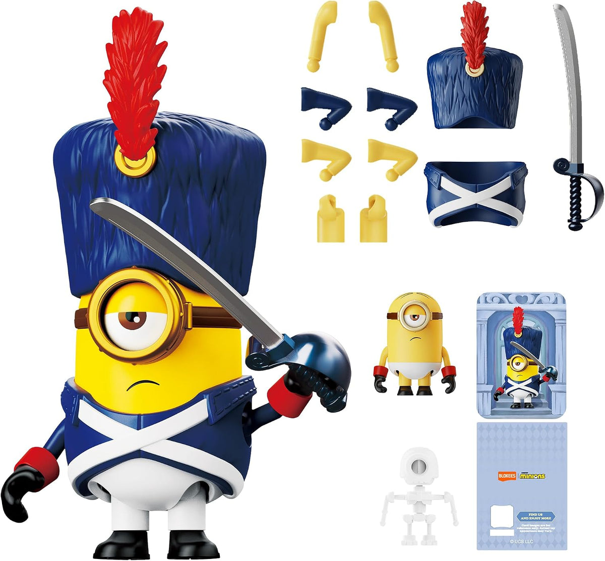 Blokees: Minions In Disguise Model Kit Figure Blind Box