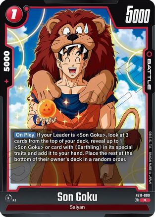 Son Goku - FB11-009 (FB11-009) - Brightness of Hope Holofoil