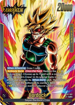 Bardock - FB11-097 (Alternate Art) (FB11-097) - Brightness of Hope Holofoil